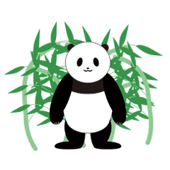 [LINEスタンプ] Mr.Bamboo 英語版