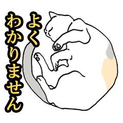 [LINEスタンプ] だれねこの画像（メイン）