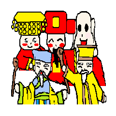 [LINEスタンプ] Stickers of Chinese Godsの画像（メイン）