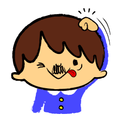 [LINEスタンプ] ヒゲぼっちゃんの画像（メイン）