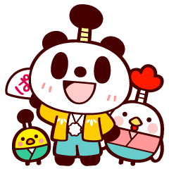 [LINEスタンプ] とのパンダ！