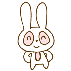 [LINEスタンプ] Miss rabbit 's world