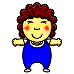 [LINEスタンプ] あふろボーイ