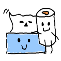 [LINEスタンプ] てきとーぬりえシリーズ スコポッケシン