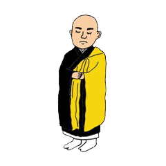 [LINEスタンプ] 禅寺和尚の日常の画像（メイン）