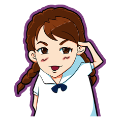 [LINEスタンプ] 梅ちゃん