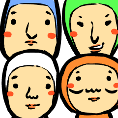 [LINEスタンプ] 全身タイツ君の画像（メイン）