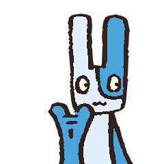 [LINEスタンプ] パペット☆駄ビットの画像（メイン）