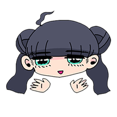 [LINEスタンプ] だるがりちゃんの画像（メイン）