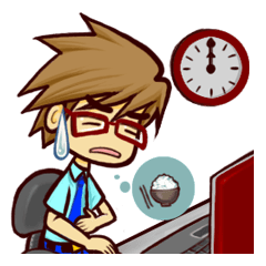 [LINEスタンプ] Let's go to have lunch