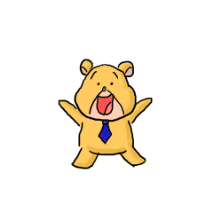 [LINEスタンプ] クマリーマンの画像（メイン）