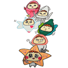 [LINEスタンプ] おもしろ魚スタンプの画像（メイン）