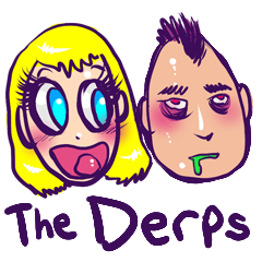 [LINEスタンプ] The Derps