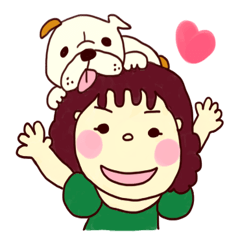 [LINEスタンプ] ビアンカといっしょ