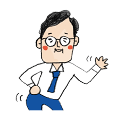 [LINEスタンプ] かわいいおじさん 山田哲郎の画像（メイン）