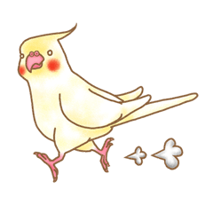 [LINEスタンプ] オカメインコのオカメちゃんスタンプ