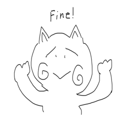 [LINEスタンプ] ほんわか猫の画像（メイン）