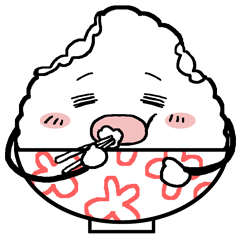 [LINEスタンプ] 山盛りごはんさん