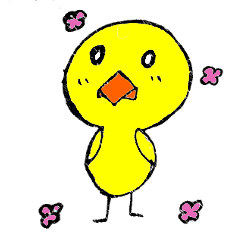 [LINEスタンプ] ゆるーい ひよこ