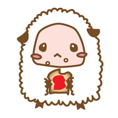 [LINEスタンプ] moko-mokoひつじ