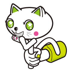 [LINEスタンプ] ネコ棒の画像（メイン）