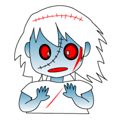 [LINEスタンプ] ゾンビワールドへようこそ