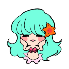 [LINEスタンプ] 人魚のシレーナの画像（メイン）