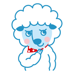 [LINEスタンプ] 天然アフロひつじくん