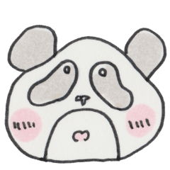 [LINEスタンプ] パン パン パンダ