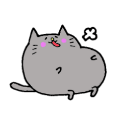 [LINEスタンプ] まるい猫。マル