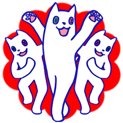 [LINEスタンプ] BOTAN NEKO（台詞無し）