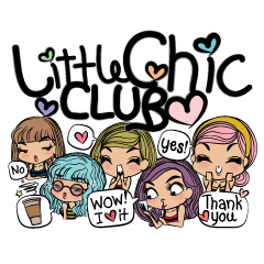 [LINEスタンプ] Little CHIC Club