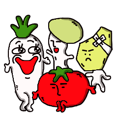 [LINEスタンプ] 野菜王国