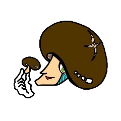[LINEスタンプ] しいたけの椎田ケン