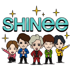 [LINEスタンプ] SHINeeの画像（メイン）