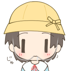 [LINEスタンプ] 帽子だいすきちゃんの画像（メイン）