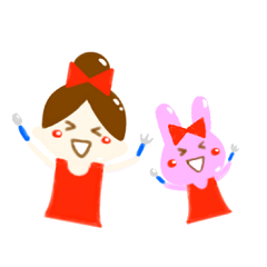 [LINEスタンプ] つやつやりぼんちゃん