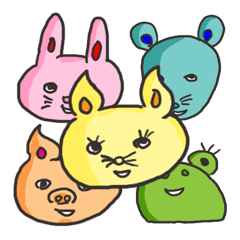 [LINEスタンプ] KYアニマルズ1の画像（メイン）