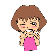 [LINEスタンプ] exciting woman しーちゃんの画像（メイン）