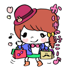 [LINEスタンプ] おんなのこ★スタンプ2の画像（メイン）