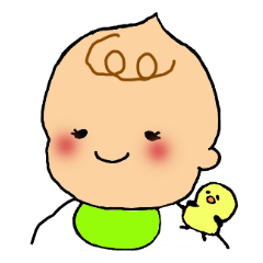 [LINEスタンプ] 2人は仲良しの画像（メイン）