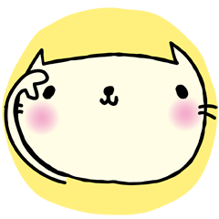 [LINEスタンプ] でぶねこちゃん3〜相づち・ひとこと返事〜の画像（メイン）