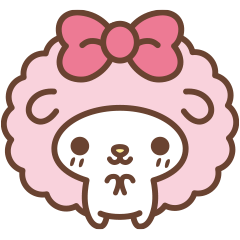 [LINEスタンプ] ふわモコひつじちゃん