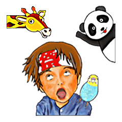 [LINEスタンプ] わっしょい下町っ子2動物編