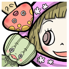 [LINEスタンプ] 楽哀しい！！モリランドの画像（メイン）