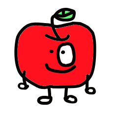 [LINEスタンプ] りんごくん 方言スタンプ