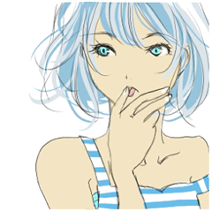 [LINEスタンプ] TBT girl 2