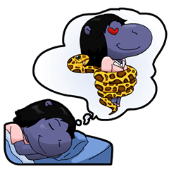 [LINEスタンプ] The Single Animals Office