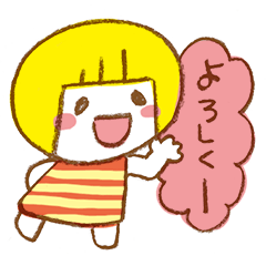 [LINEスタンプ] Doodled girls vol.2 日本語版の画像（メイン）