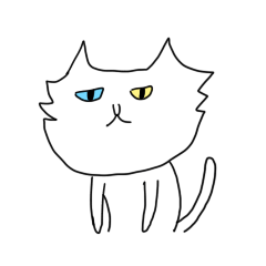 [LINEスタンプ] 猫のジョニーさんの画像（メイン）